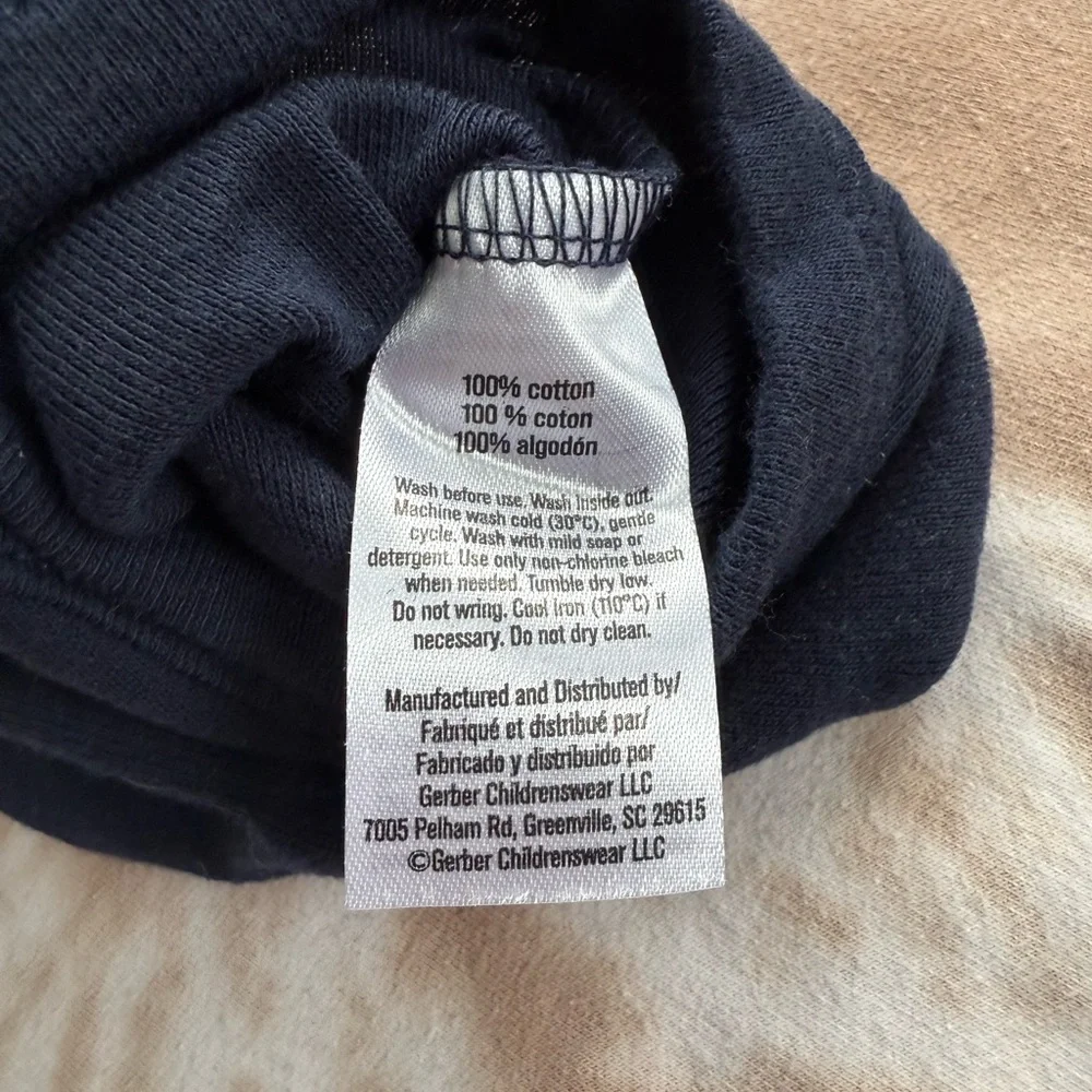 *Circuit Made* 3-6M Gerber Bodysuits with Fun Nike/Paci Design - Picture 8 of 8